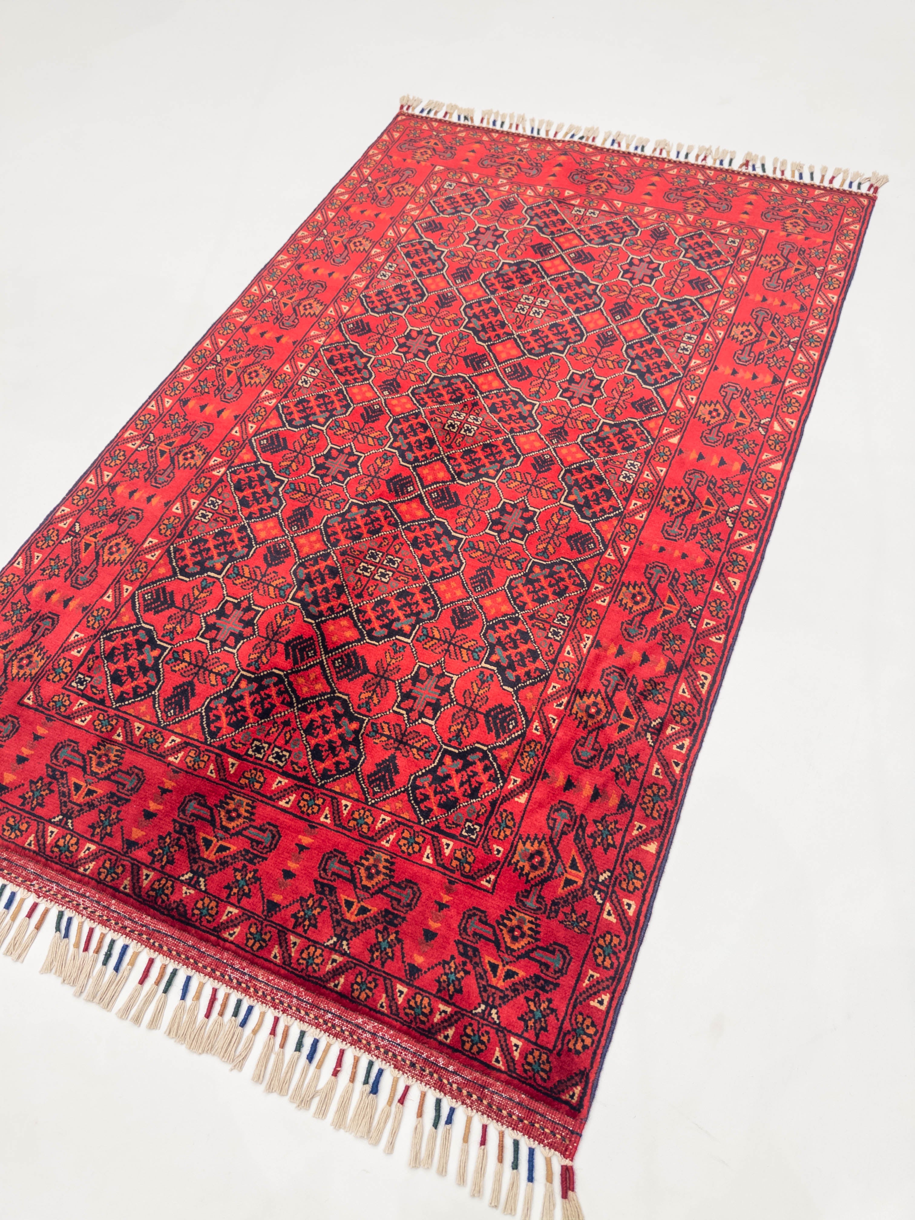 Öğretmenler Halı El Dokuma Halmuhammedi Halı 90X148 - 119141400075