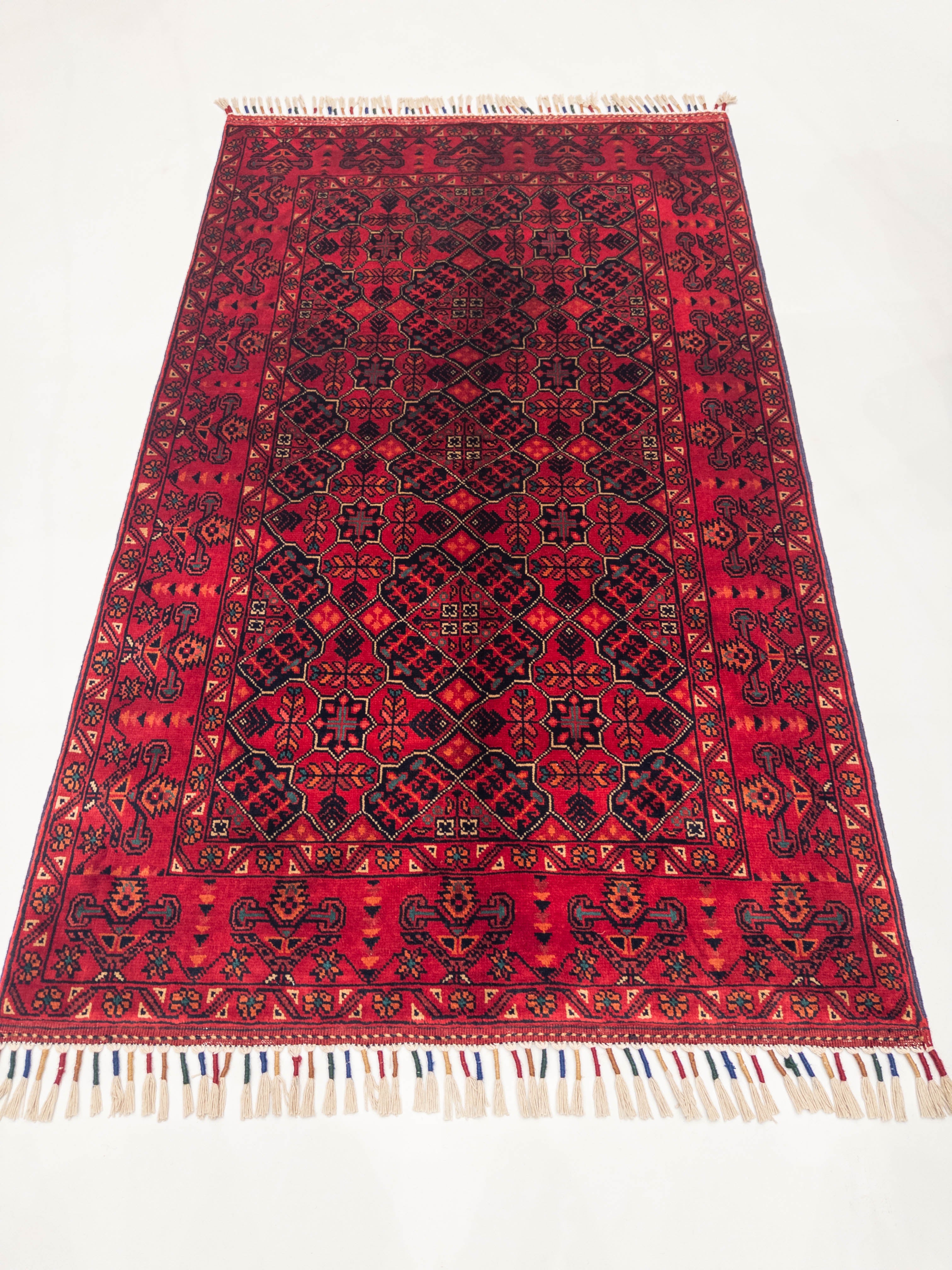 Öğretmenler Halı El Dokuma Halmuhammedi Halı 90X148 - 119141400075