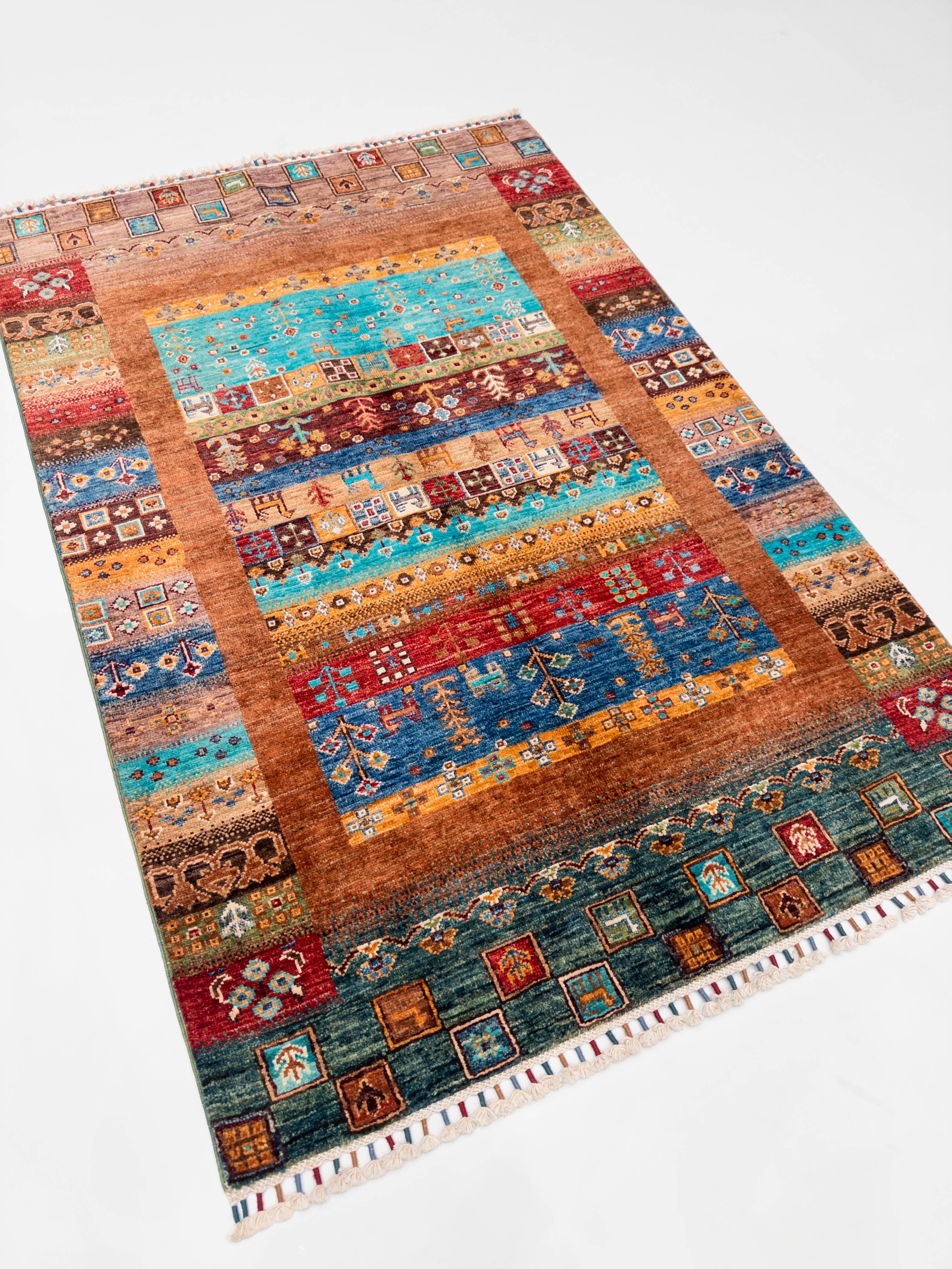 Öğretmenler Halı El Dokuma Sultani Halı 98X147 - 113901400416