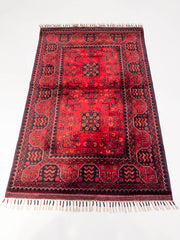 Öğretmenler Halı El Dokuma Halmuhammedi Halı 99X153 - 119141400074