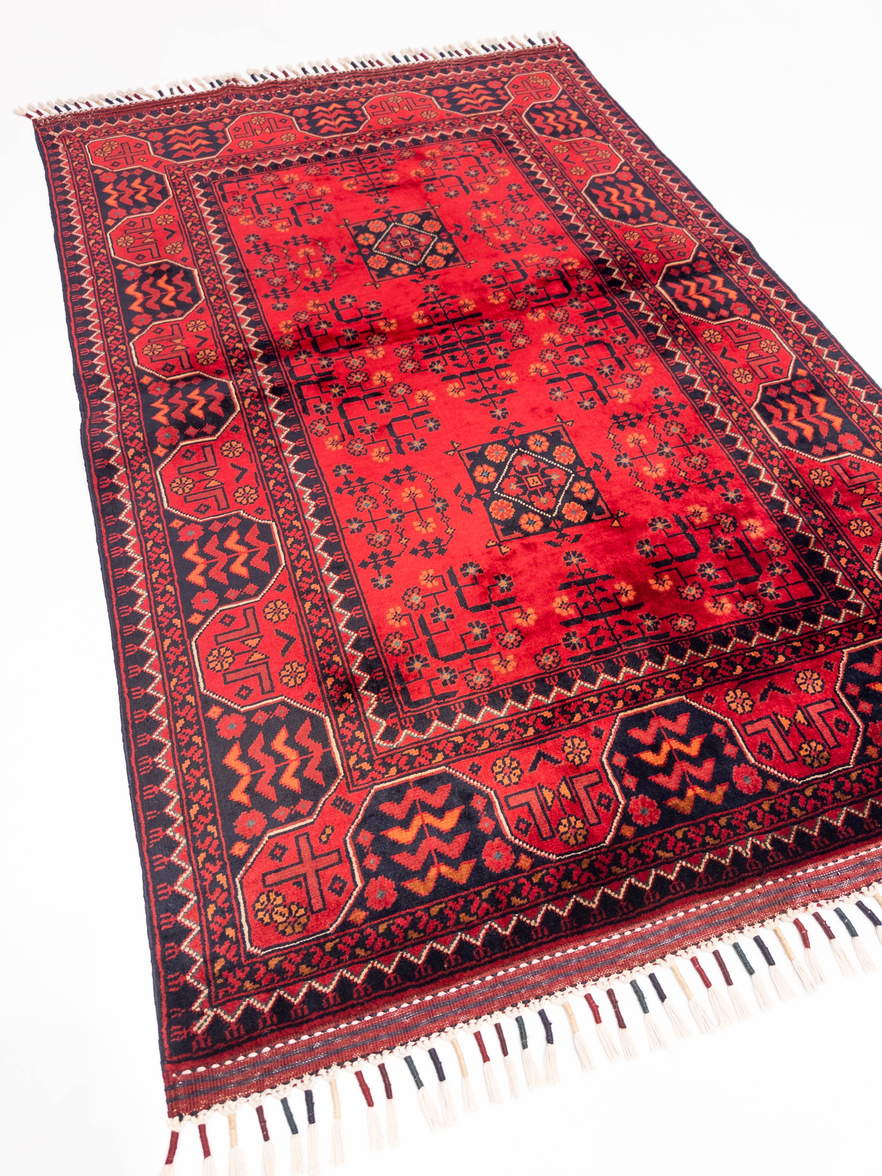 Öğretmenler Halı El Dokuma Halmuhammedi Halı 99X153 - 119141400074