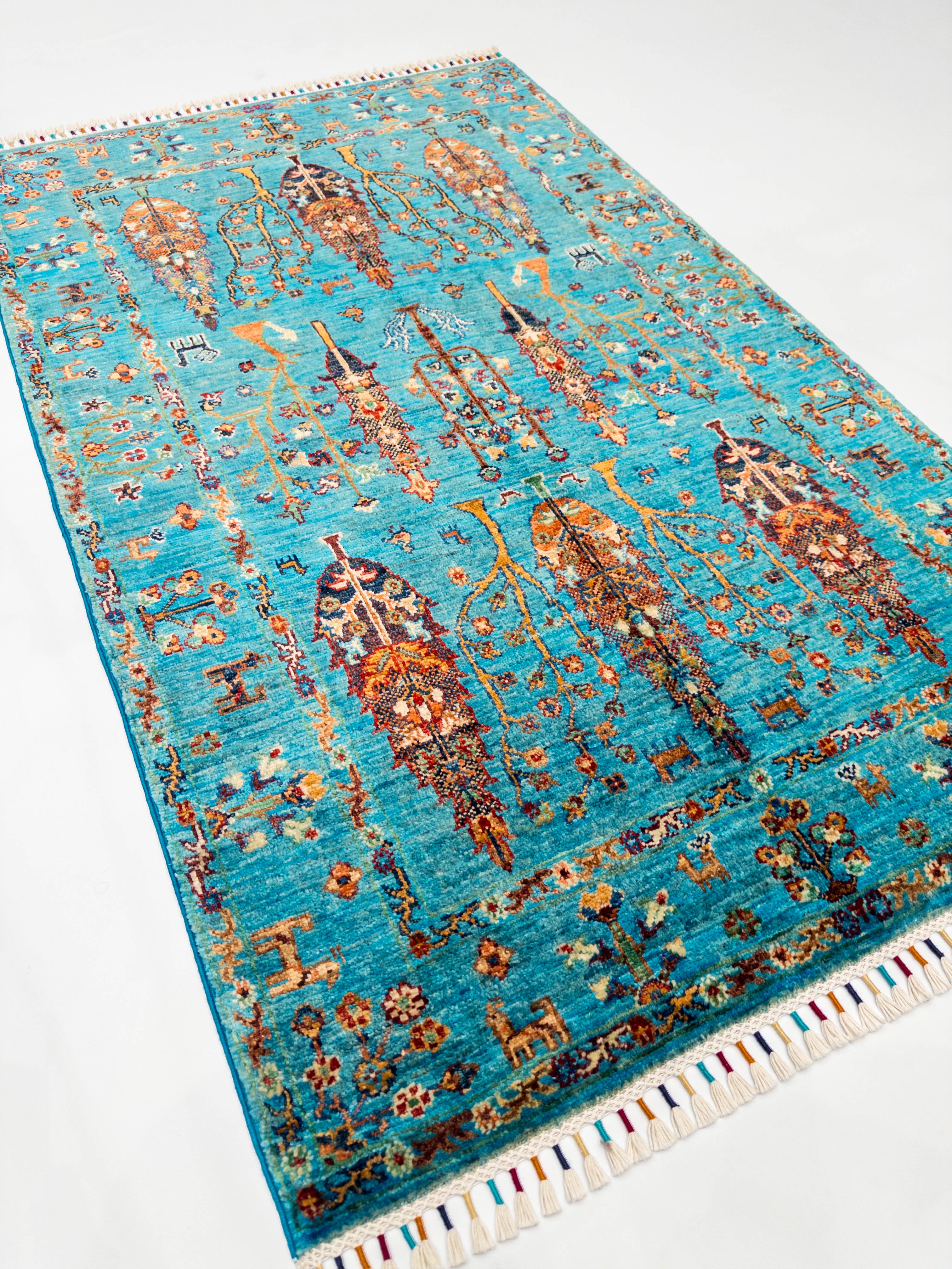 Öğretmenler Halı El Dokuma Sultani Halı 99X161 - 113951401724