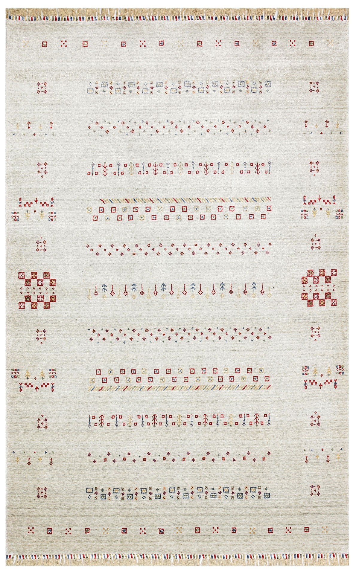 Öğretmenler Halı Zara Serisi Otantik Desenli Özel Tezgah Halısı ÖDEZ467