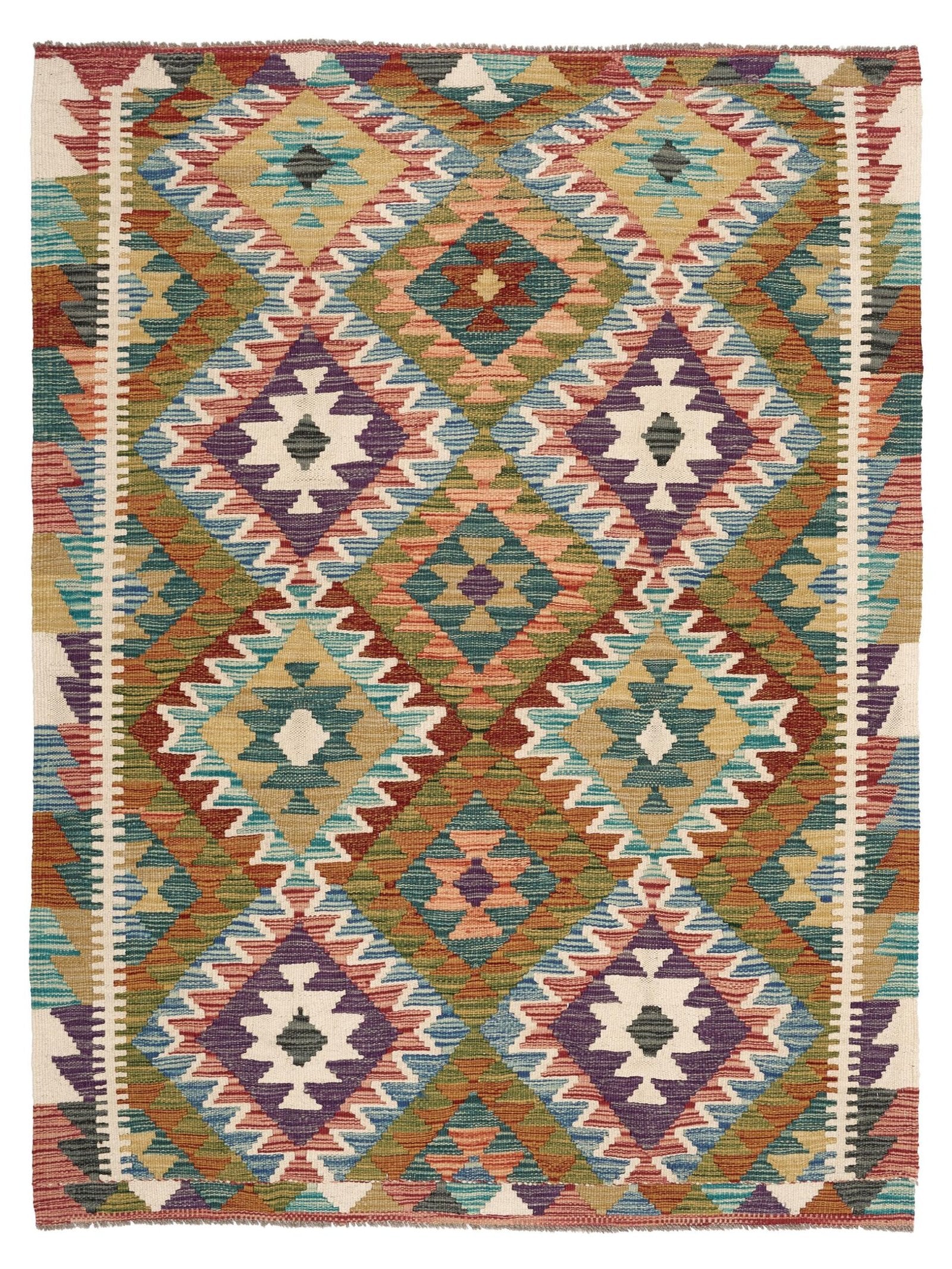 Öğretmenler Halı El Dokuma Ova Halı Kilim ÖDOK476