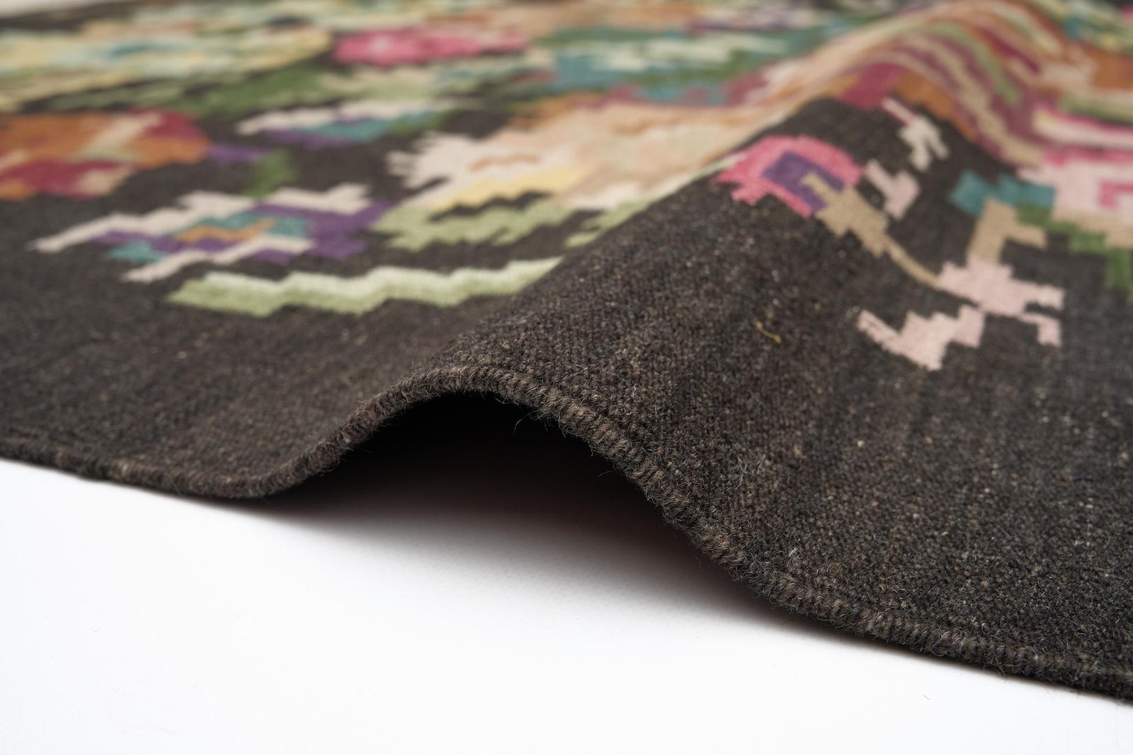 Öğretmenler Halı El Dokuma Hasel Karabağ Kilim ÖDHK477