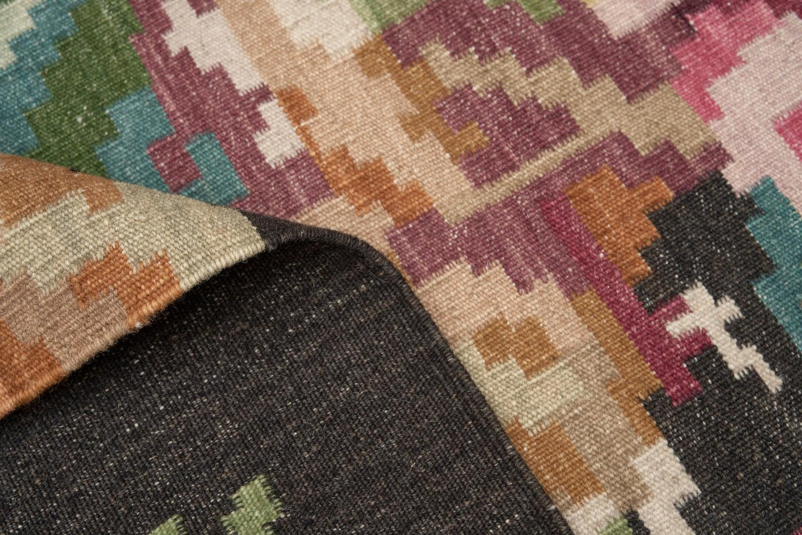 Öğretmenler Halı El Dokuma Hasel Karabağ Kilim ÖDHK477