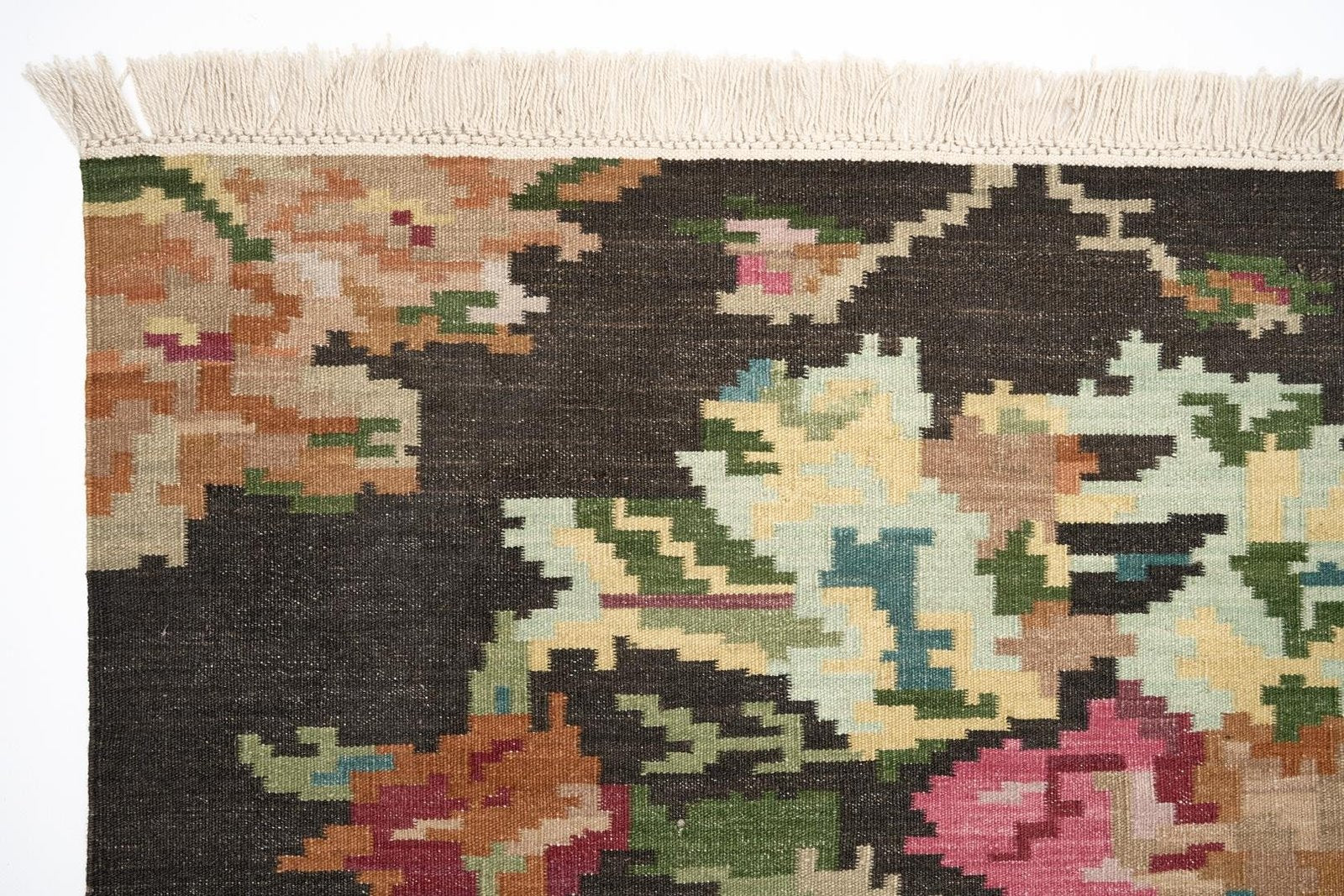 Öğretmenler Halı El Dokuma Hasel Karabağ Kilim ÖDHK477