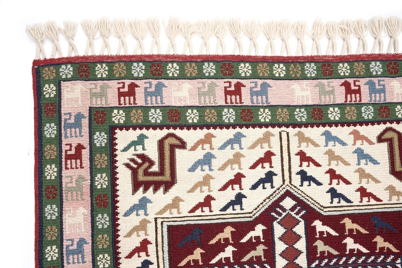 Öğretmenler Halı El Dokuma Derin Sumak Kilim ÖÇDS625