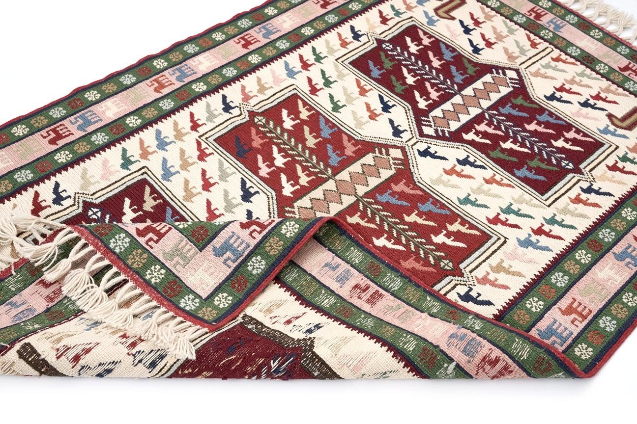 Öğretmenler Halı El Dokuma Derin Sumak Kilim ÖÇDS625