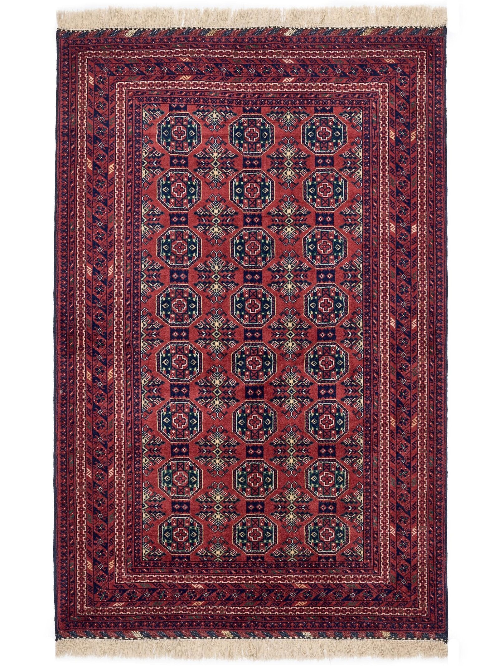 El Dokuma Belcik Kırmızı Yün