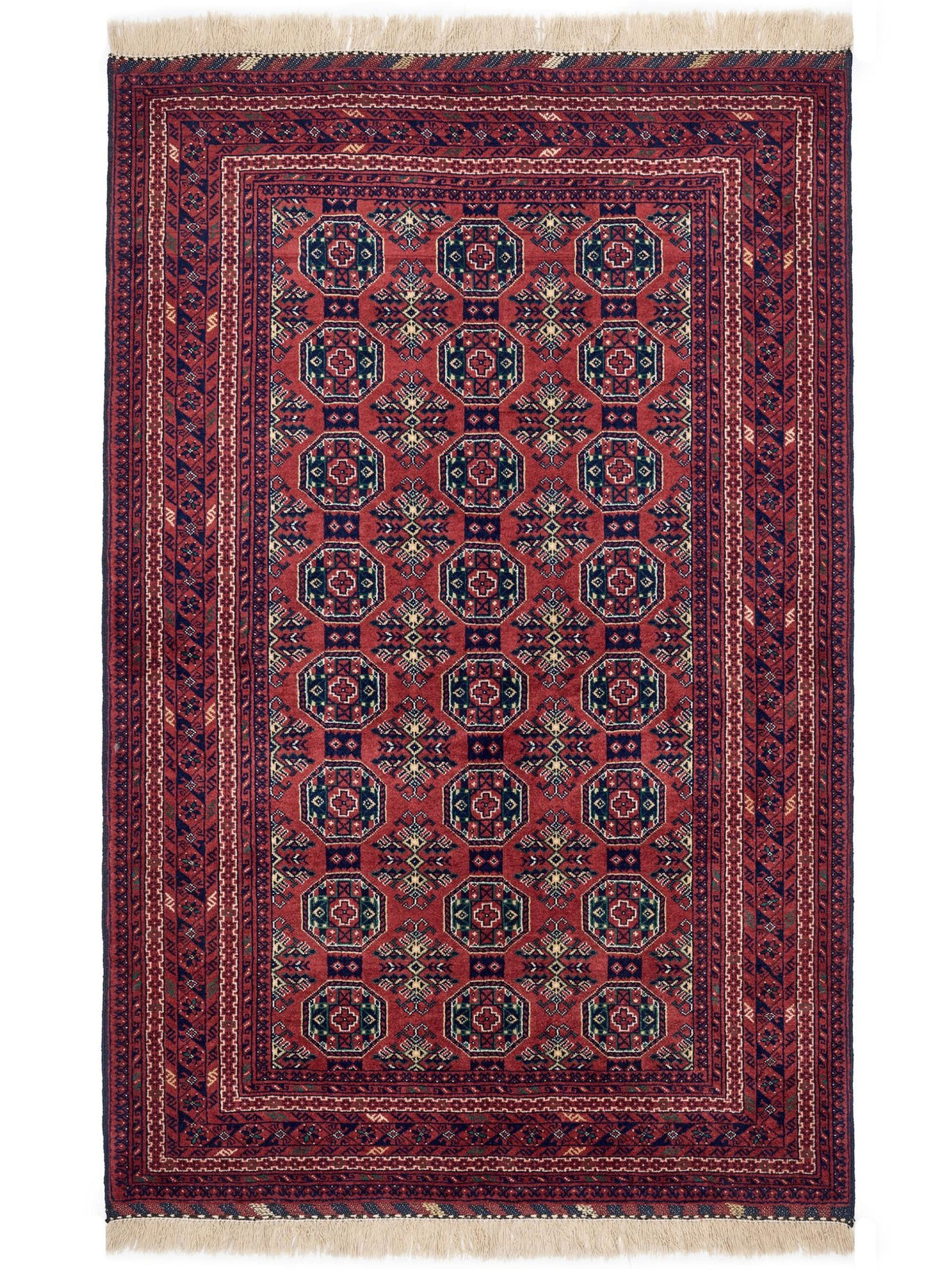 El Dokuma Belcik Kırmızı Yün