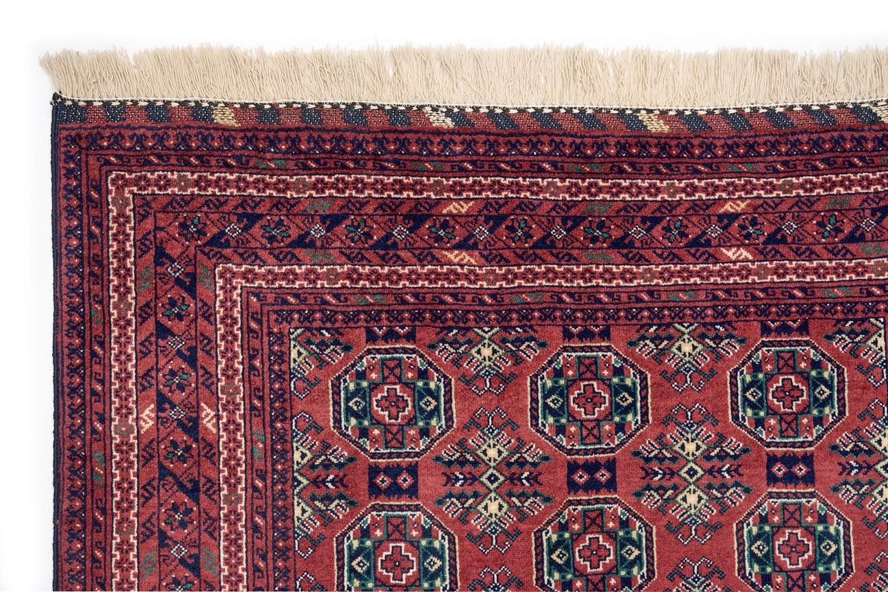 El Dokuma Belcik Kırmızı Yün