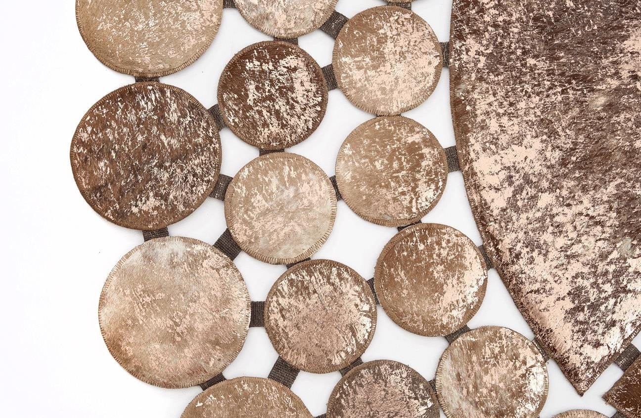 Öğretmenler Halı Arsi Yuvarlak Deri Halı ÖÇAD927