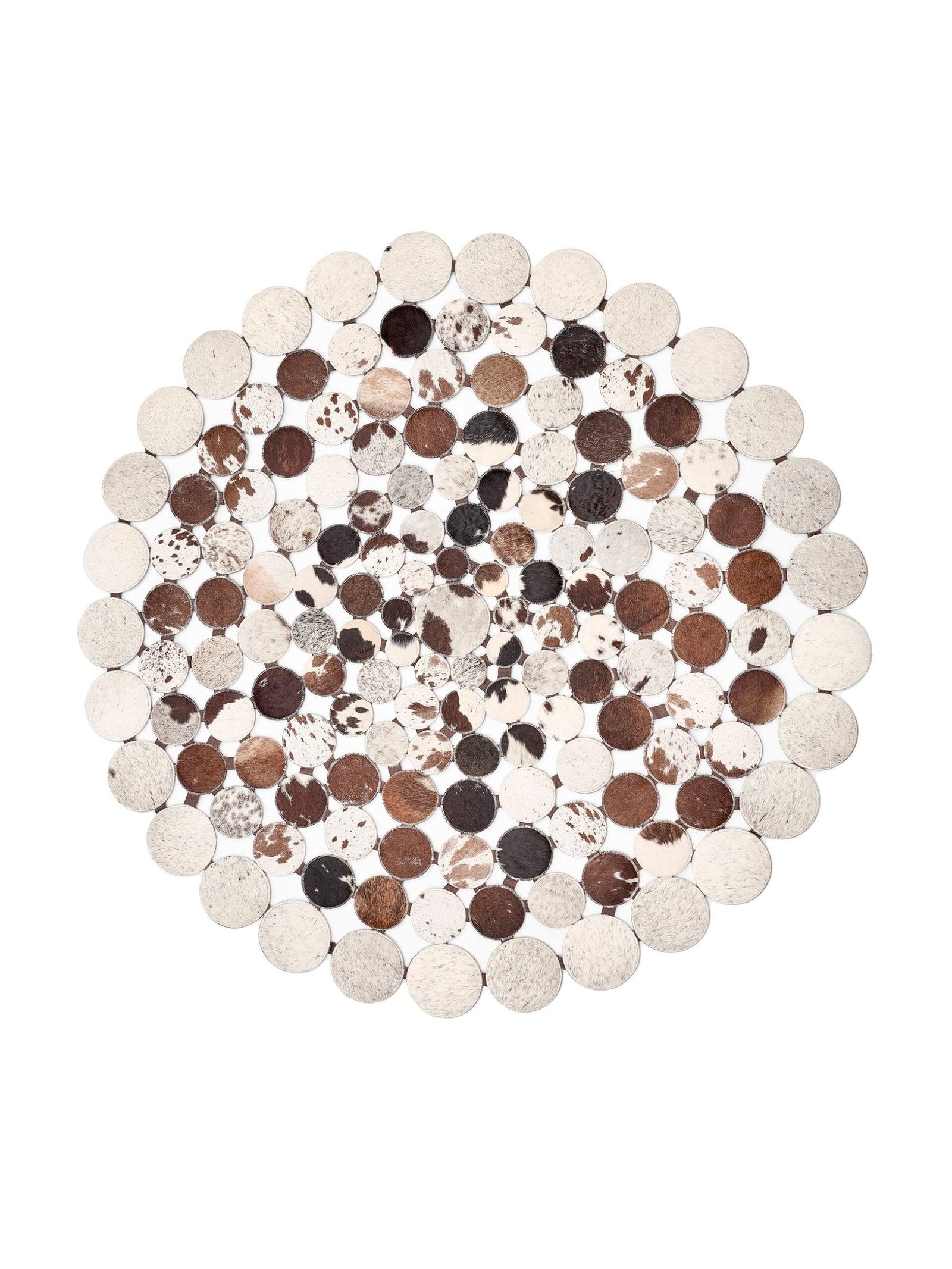 Öğretmenler Halı Arsi Deri Halı Yuvarlak ÖÇAD937