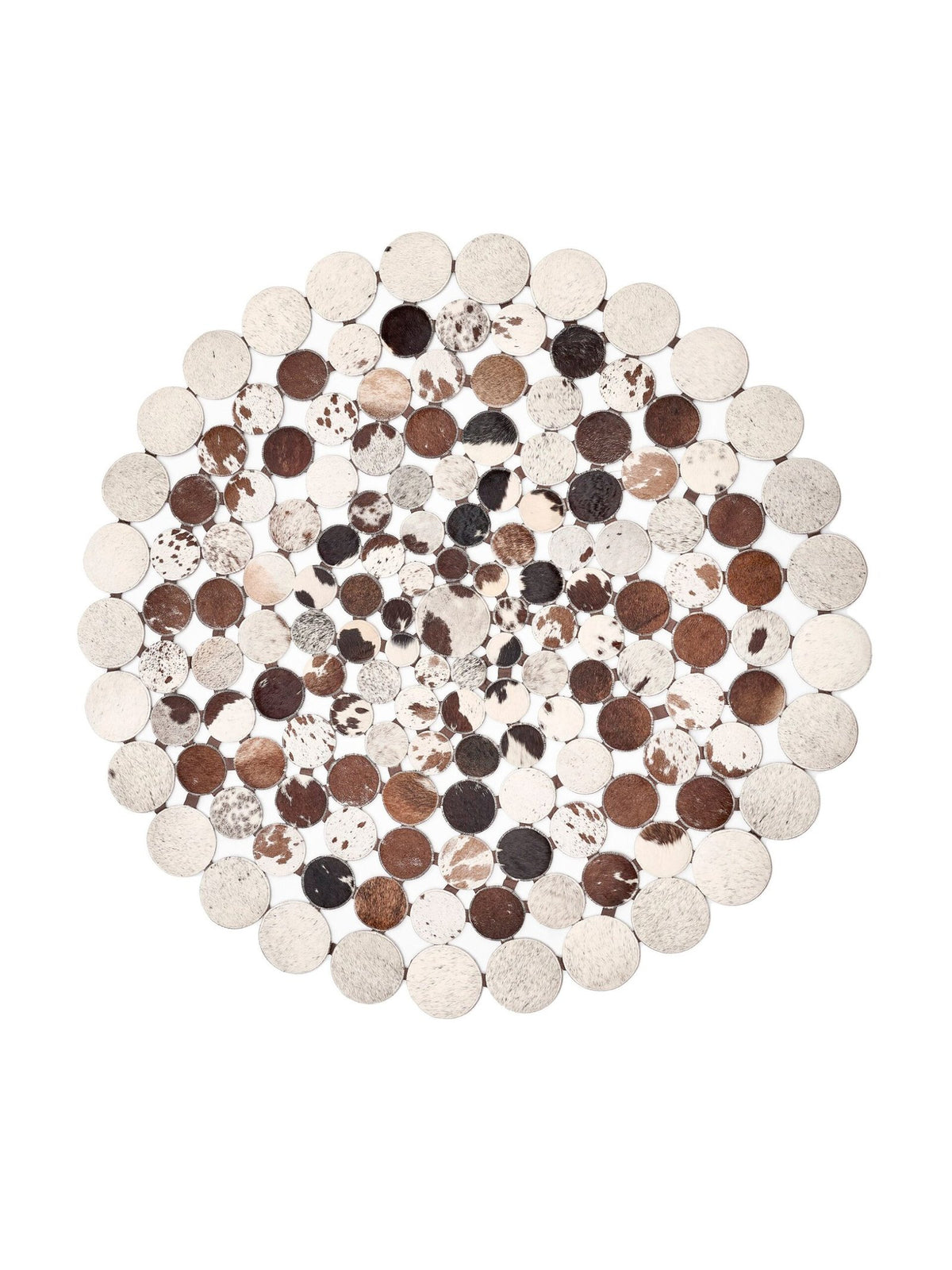 Öğretmenler Halı Arsi Deri Halı Yuvarlak ÖÇAD937