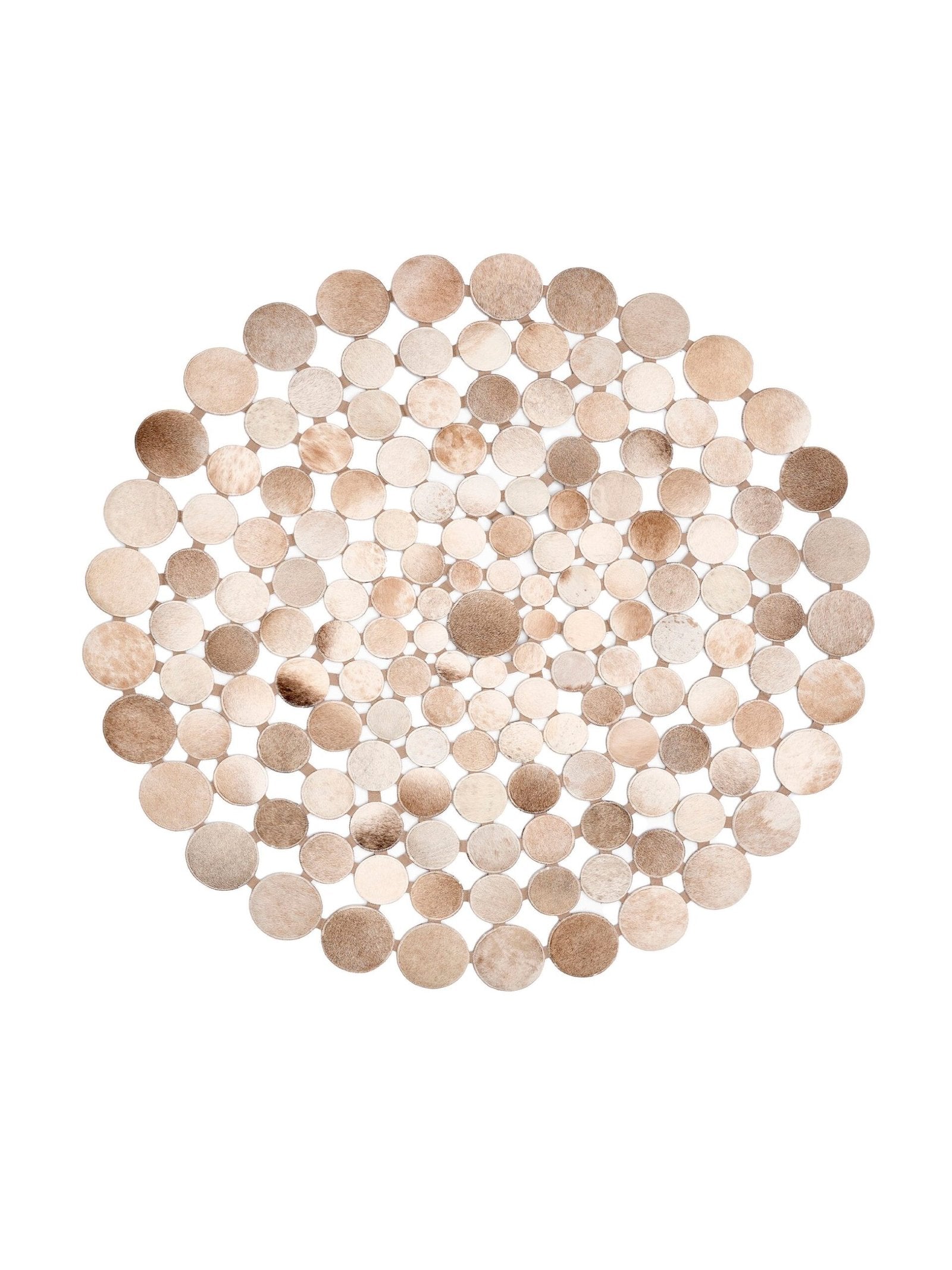 Öğretmenler Halı Arsi Deri Halı Yuvarlak ÖÇAD940