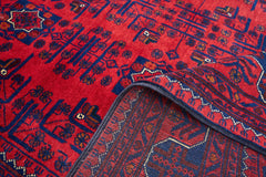 El Dokuma Türkmen Hamyap Kırmızı Yün