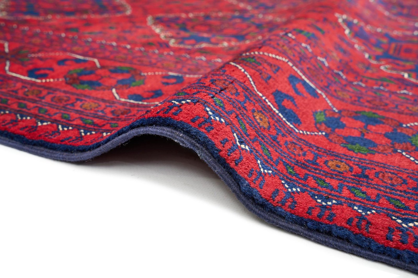 El Dokuma Türkmen Hamyap Kırmızı Yün OCTH967