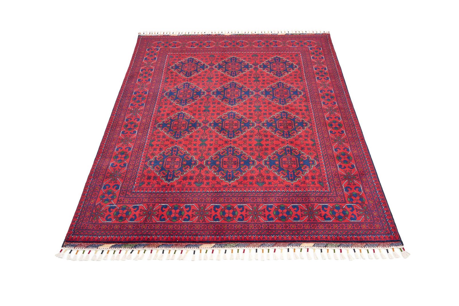 El Dokuma Türkmen Hamyap Kırmızı Yün OCTH967