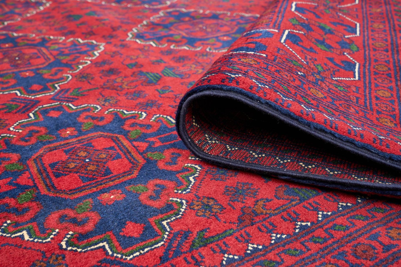 El Dokuma Türkmen Hamyap Kırmızı Yün OCTH967