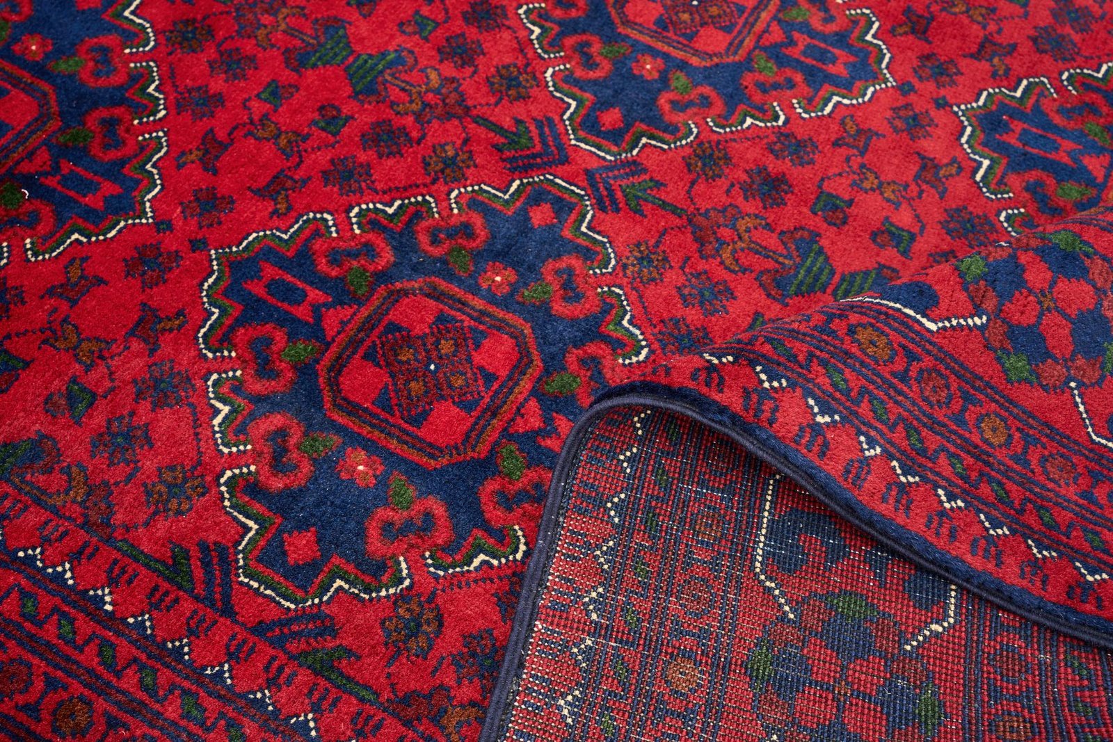 El Dokuma Türkmen Hamyap Kırmızı Yün OCTH967