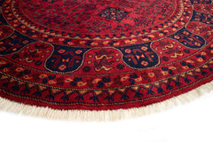 El Dokuma Halmuhammedi Kırmızı Yuvarlak Yün ÖÇYH962