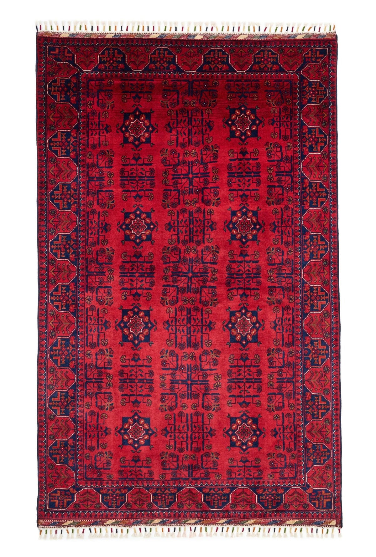 El Dokuma Türkmen Hamyap Kırmızı Yün ÖÇTH968