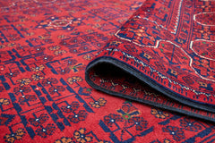 El Dokuma Türkmen Hamyap Kırmızı Yün ÖÇTH970