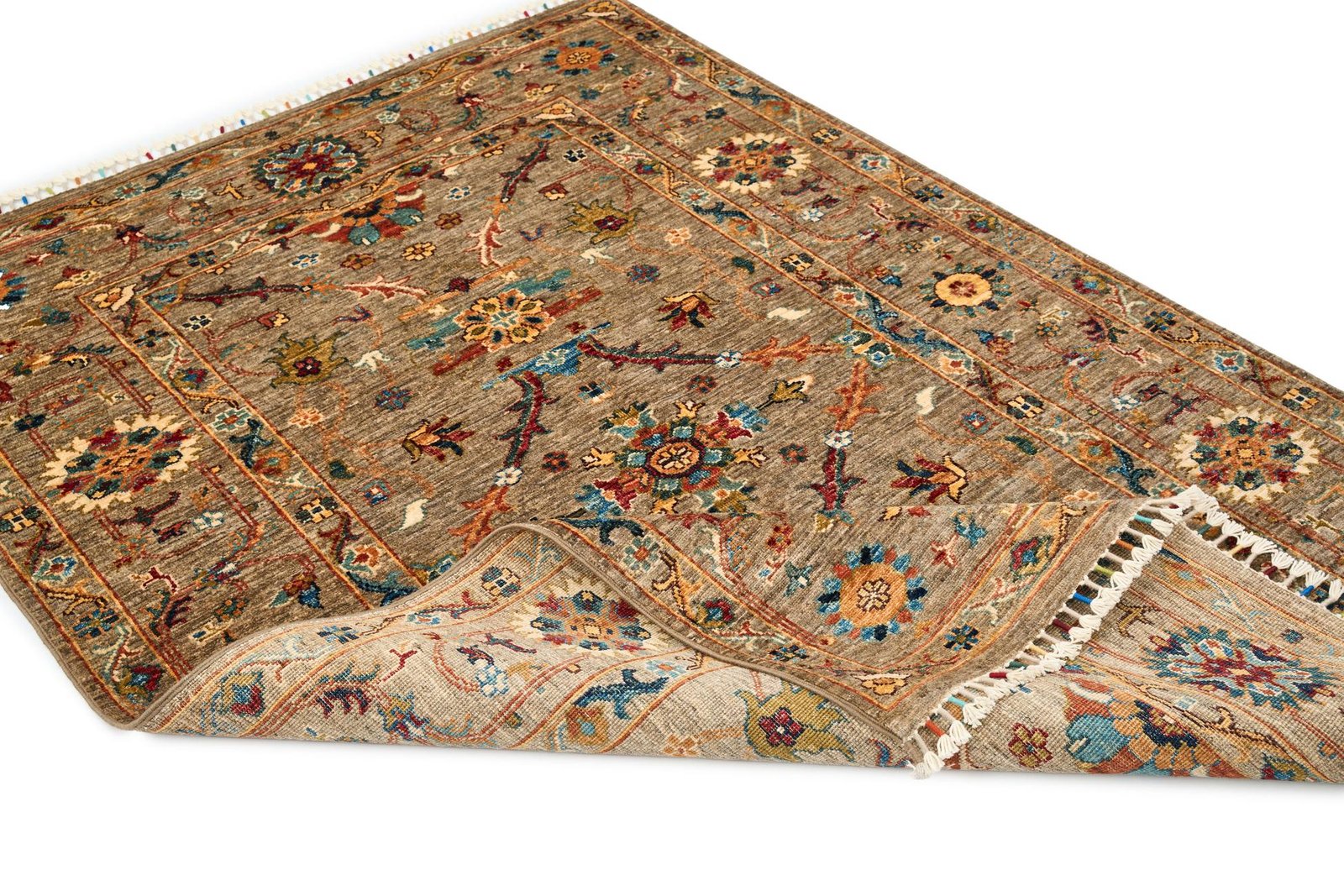 El Dokuma Sultani Gri Bej Yün ÖÇOS1002