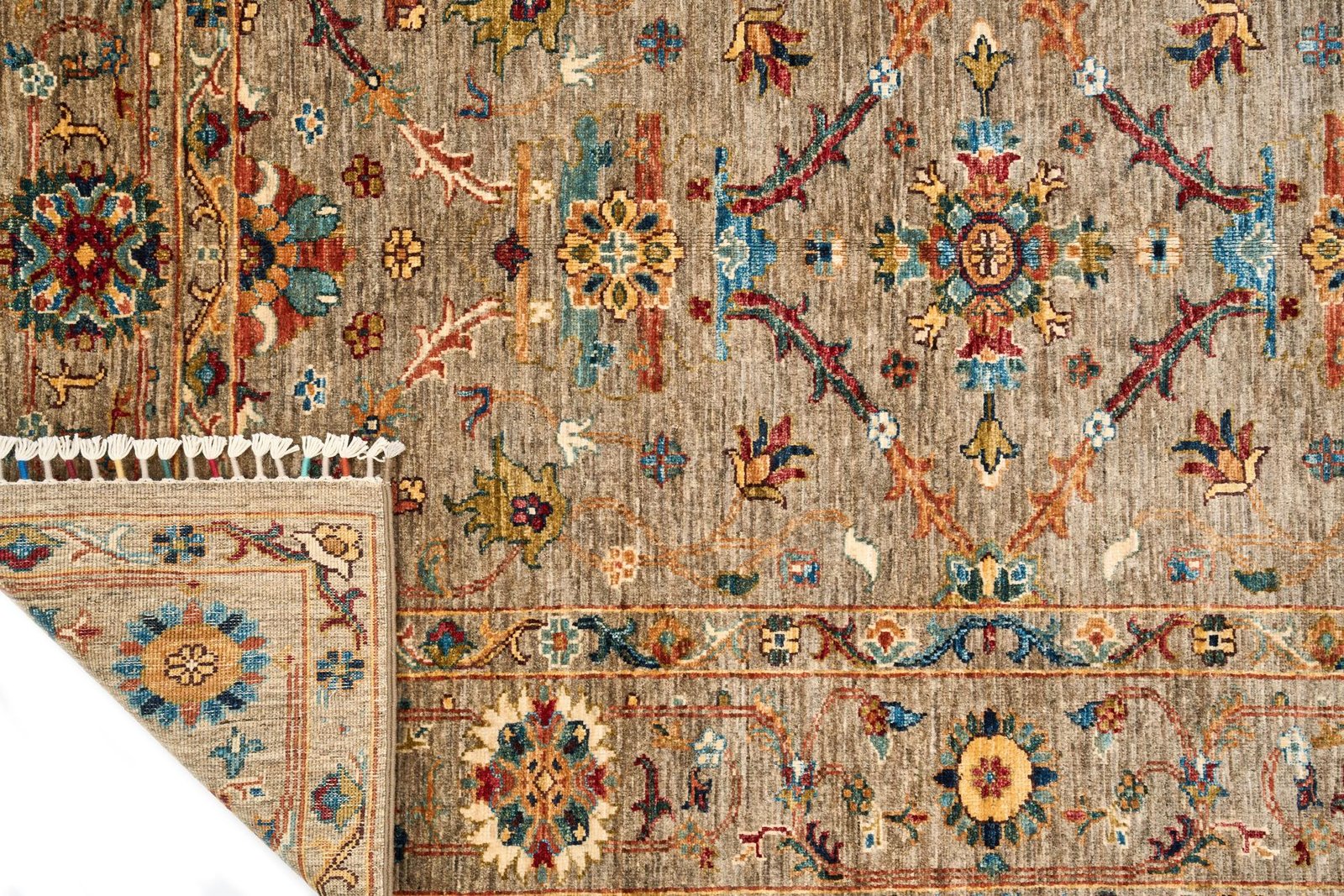 El Dokuma Sultani Gri Bej Yün ÖÇOS1002