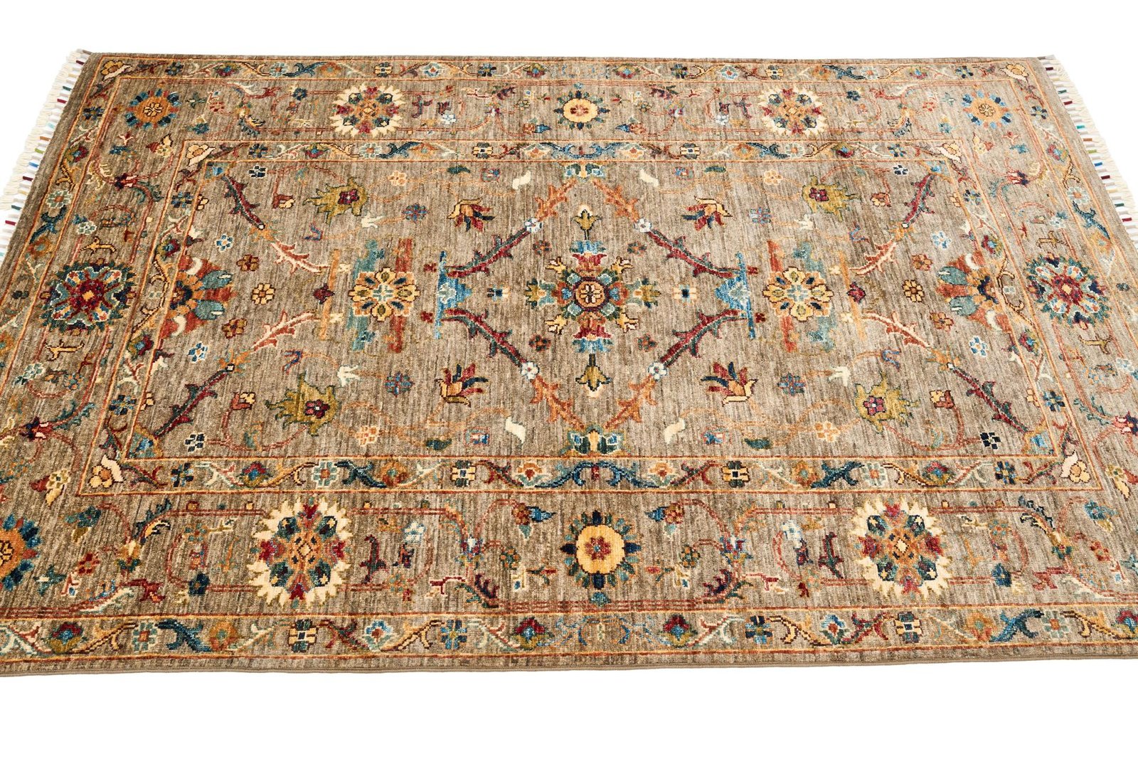 El Dokuma Sultani Gri Bej Yün ÖÇOS1002