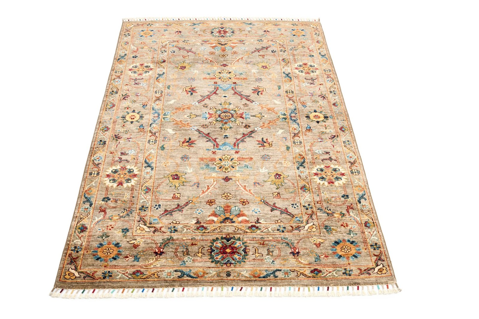 El Dokuma Sultani Gri Bej Yün ÖÇOS1002