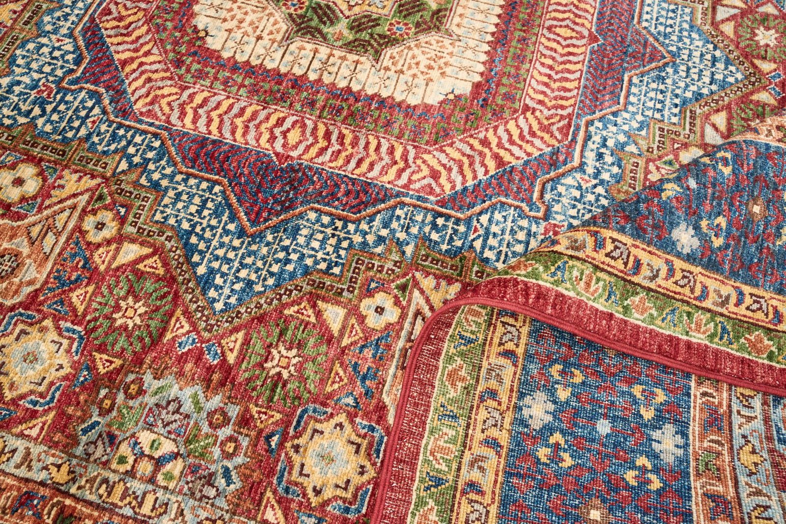 El Dokuma Memlük Turuncu Yün ÖÇOS1008