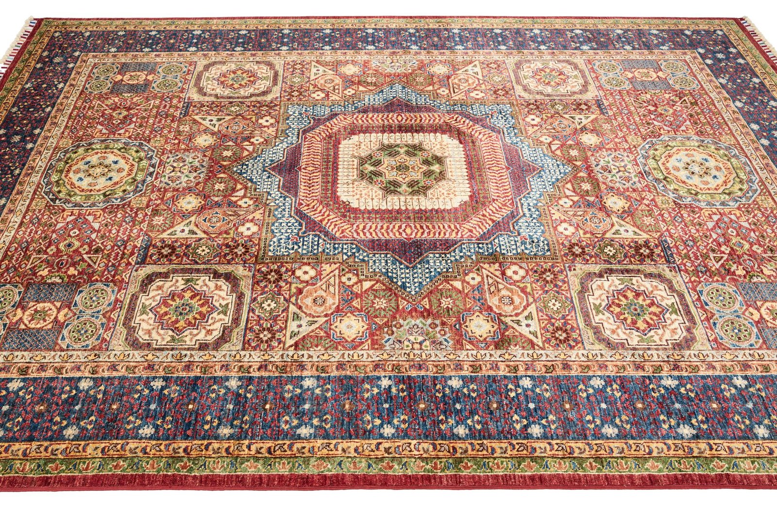 El Dokuma Memlük Turuncu Yün ÖÇOS1008