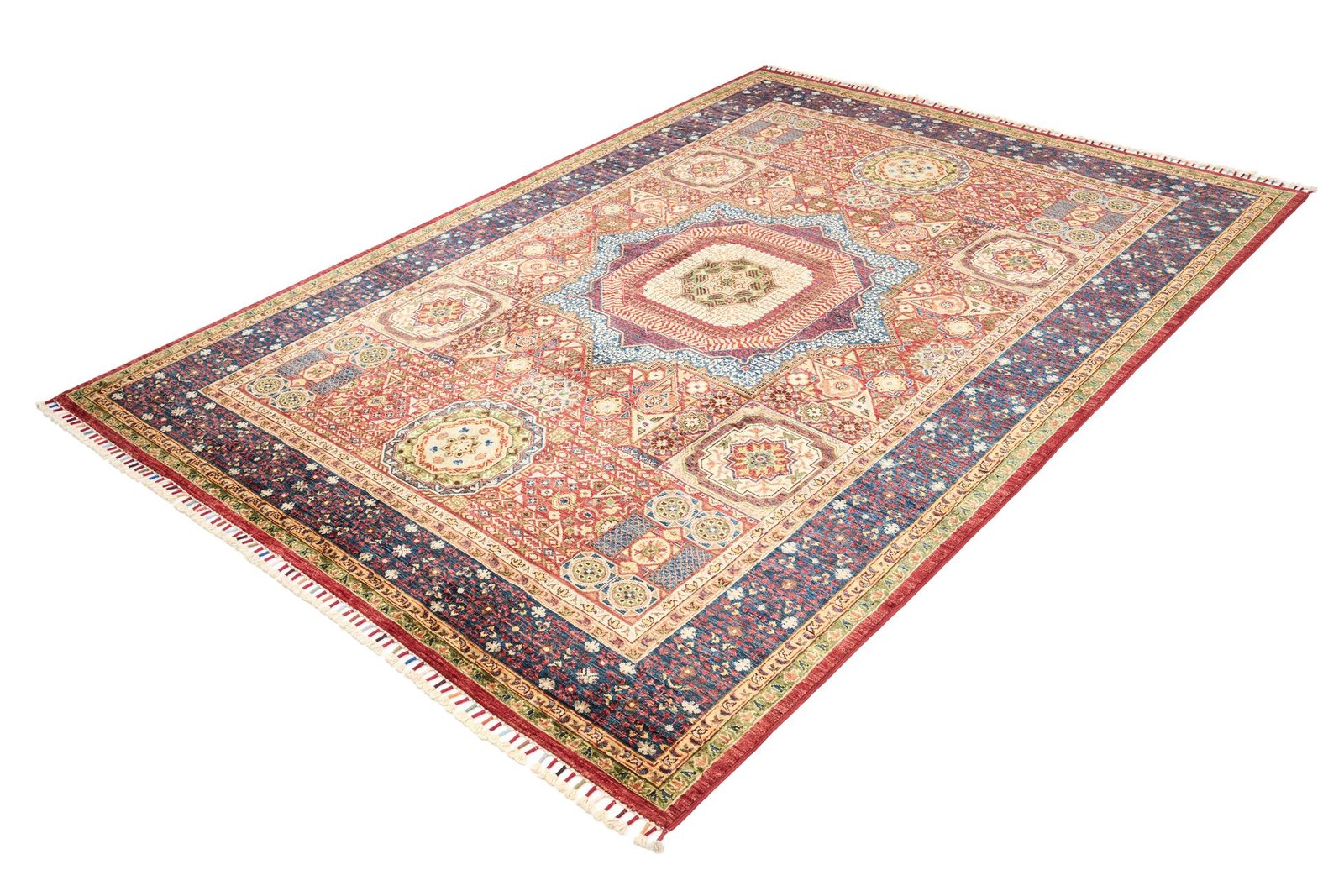 El Dokuma Memlük Turuncu Yün ÖÇOS1008