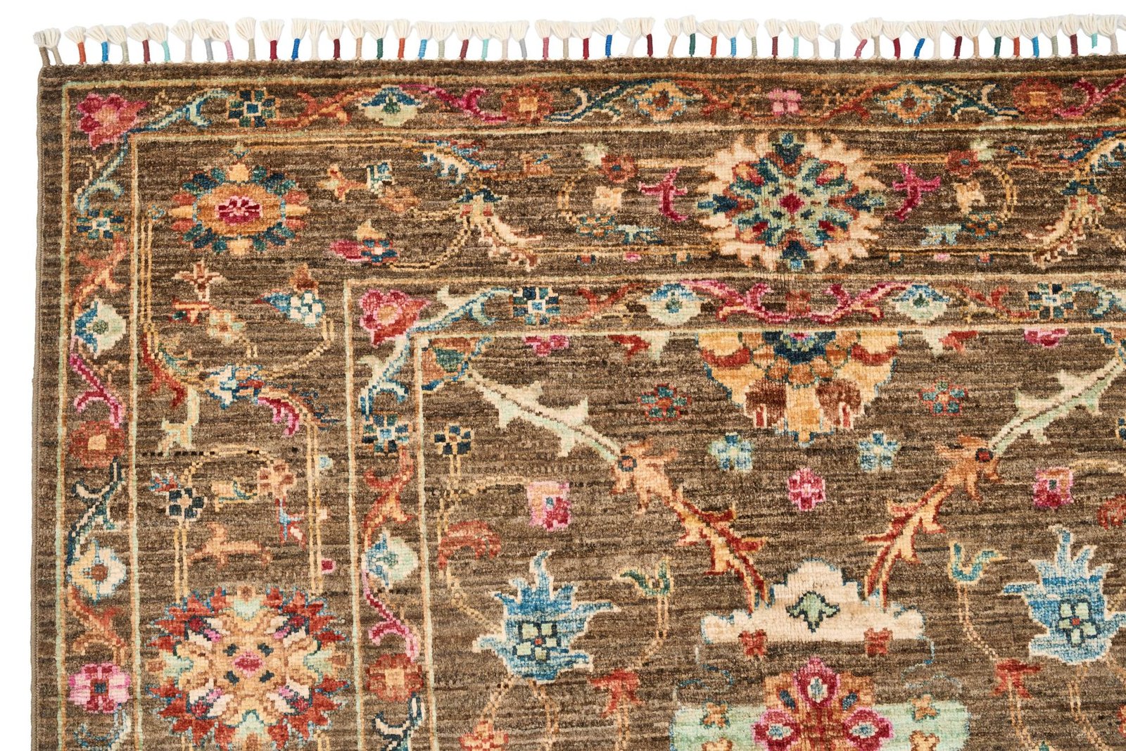 El Dokuma Sultani Kahve Halı ÖÇOS1003