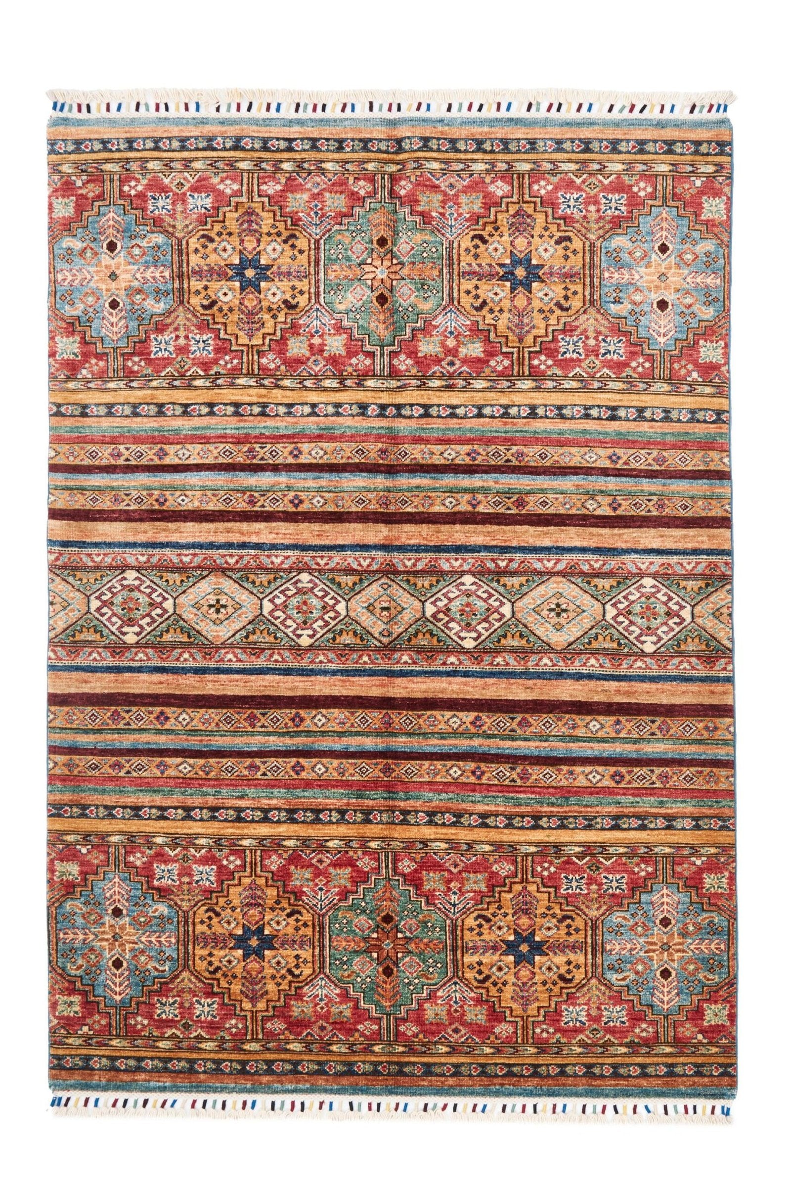 El Dokuma Bahtiyari Çok Renkli Yün ÖÇİB1070