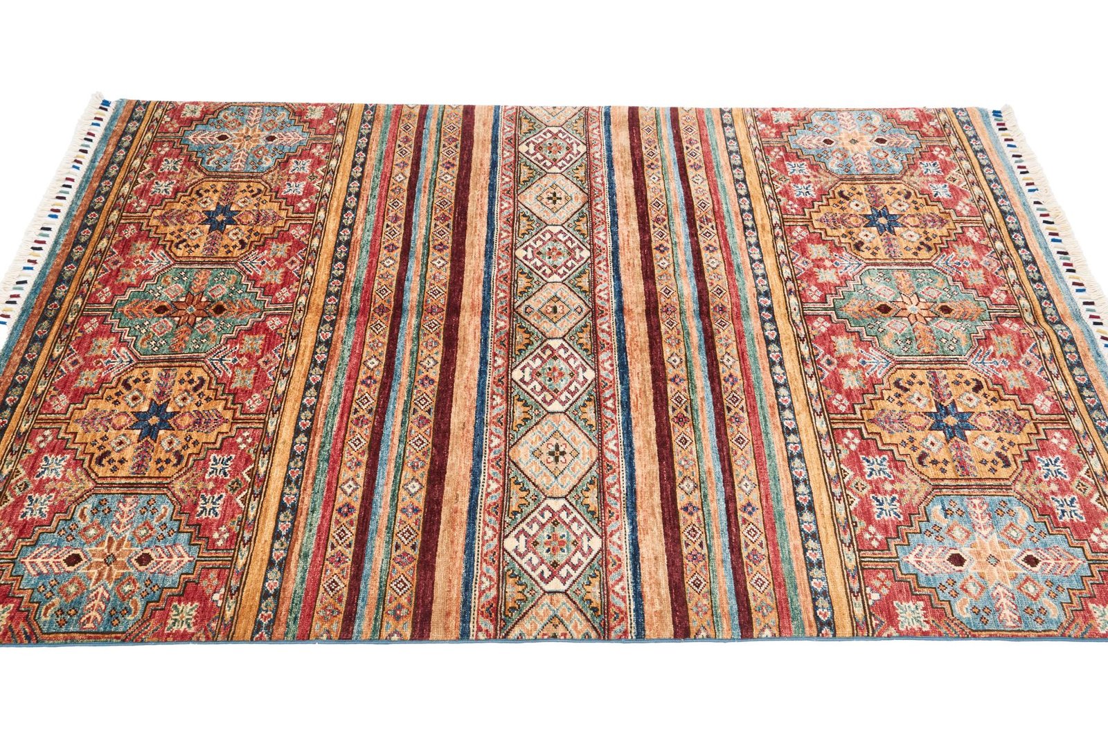 El Dokuma Bahtiyari Çok Renkli Yün ÖÇİB1070