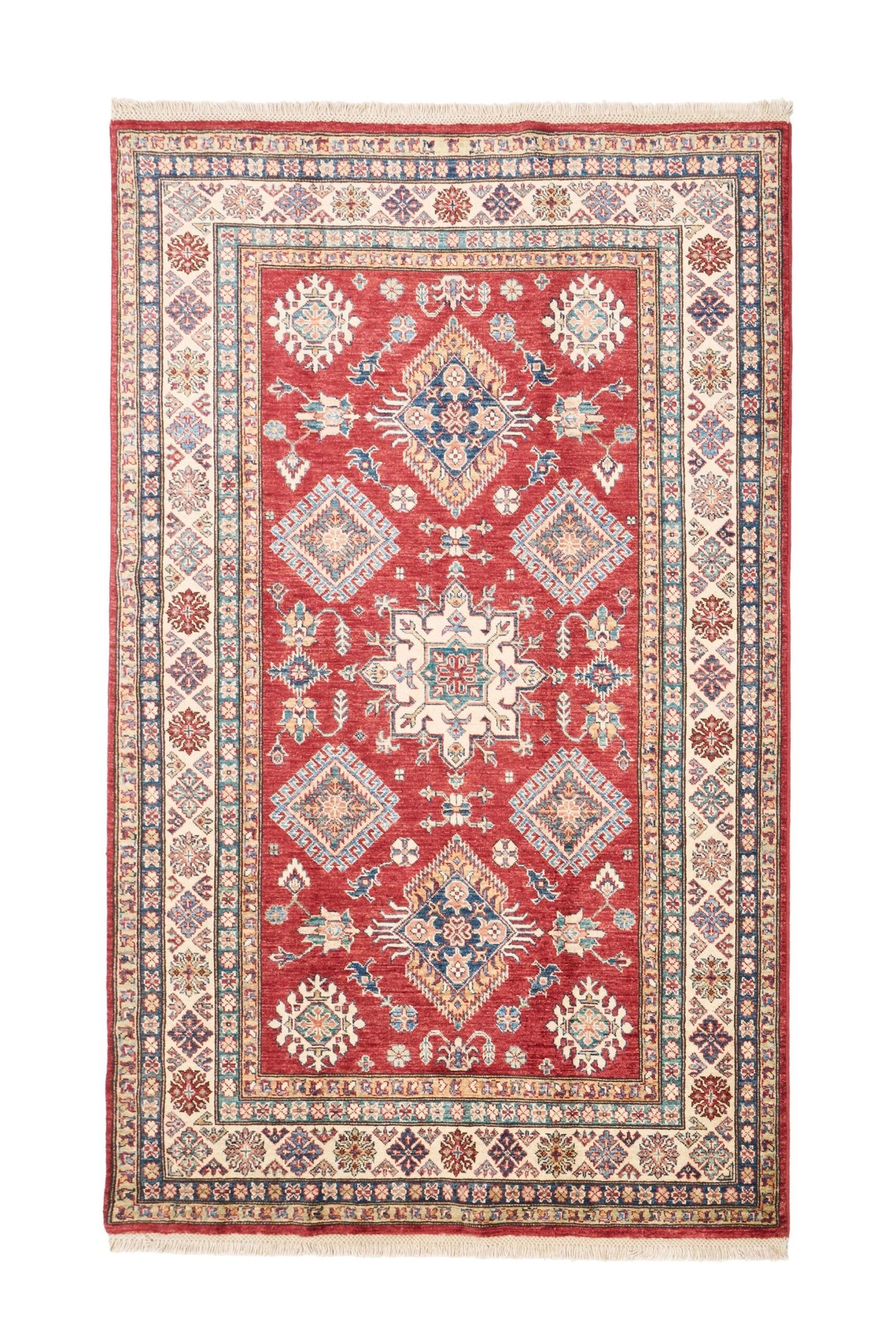 El Dokuma Şirvan Kırmızı Yün ÖÇİS1064