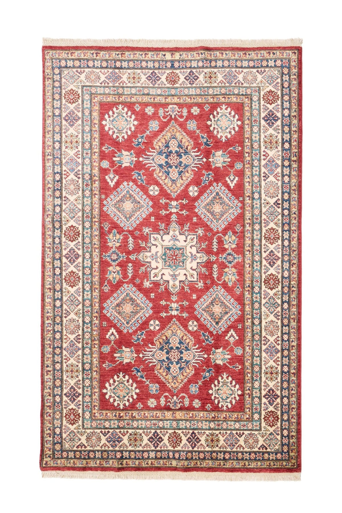 El Dokuma Şirvan Kırmızı Yün ÖÇİS1064