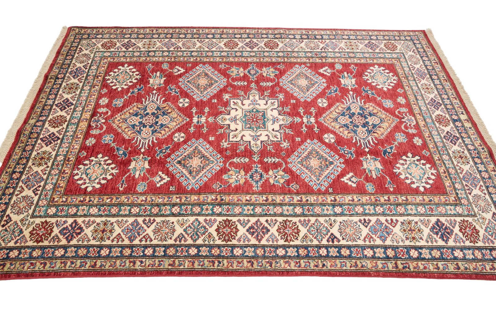 El Dokuma Şirvan Kırmızı Yün ÖÇİS1064