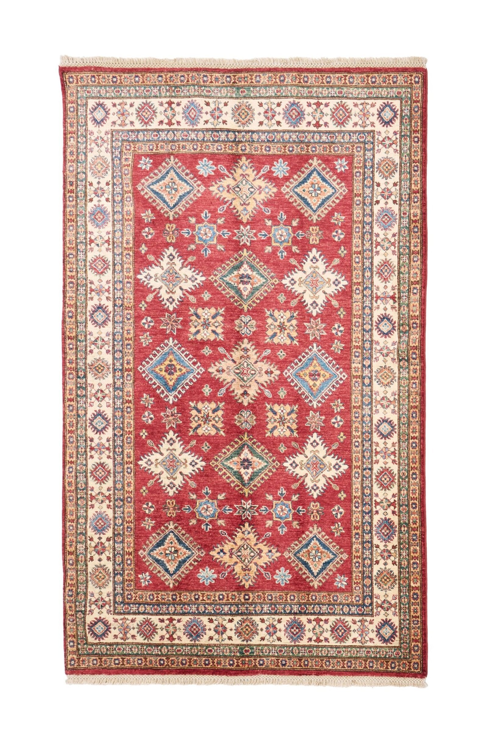 El Dokuma Şirvan Kırmızı Yün ÖÇİS1063-1