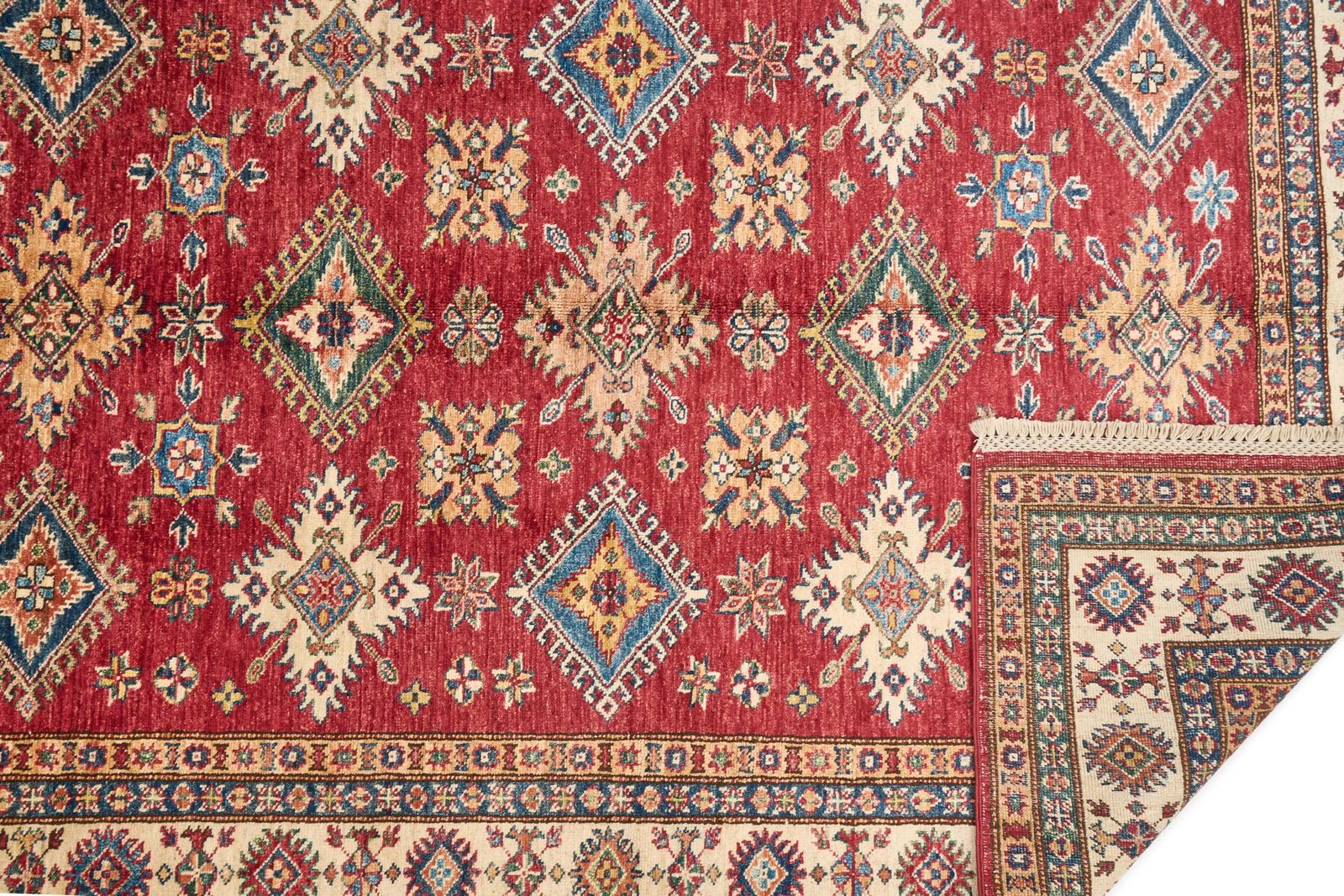 El Dokuma Şirvan Kırmızı Yün ÖÇİS1063-1