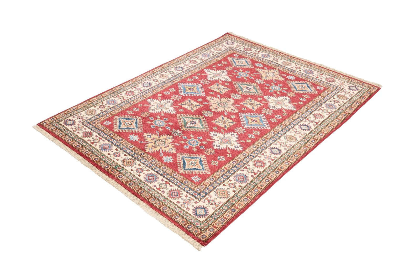 El Dokuma Şirvan Kırmızı Yün ÖÇİS1063-1