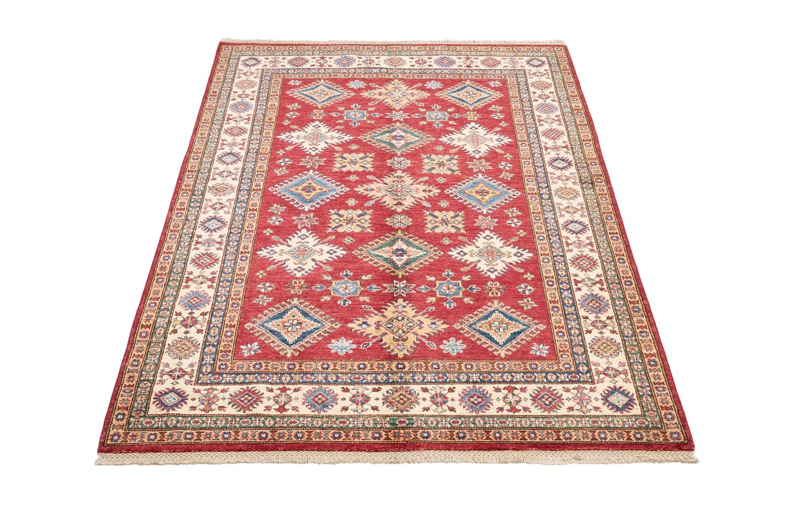 El Dokuma Şirvan Kırmızı Yün ÖÇİS1063-1