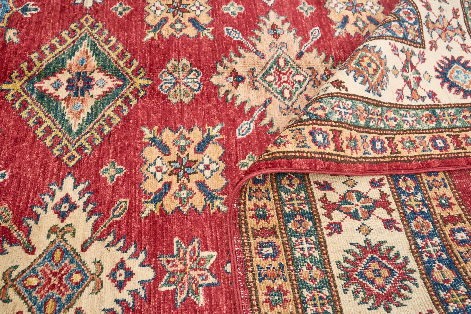 El Dokuma Şirvan Kırmızı Yün ÖÇİS1063-1