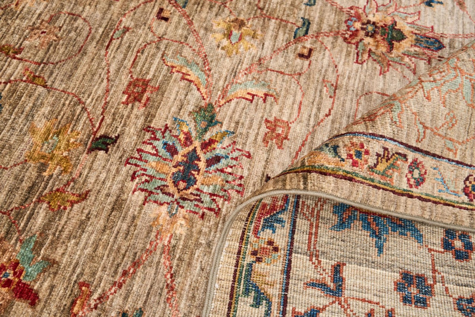 El Dokuma Sultani Kahverengi Yün ÖÇOS1023