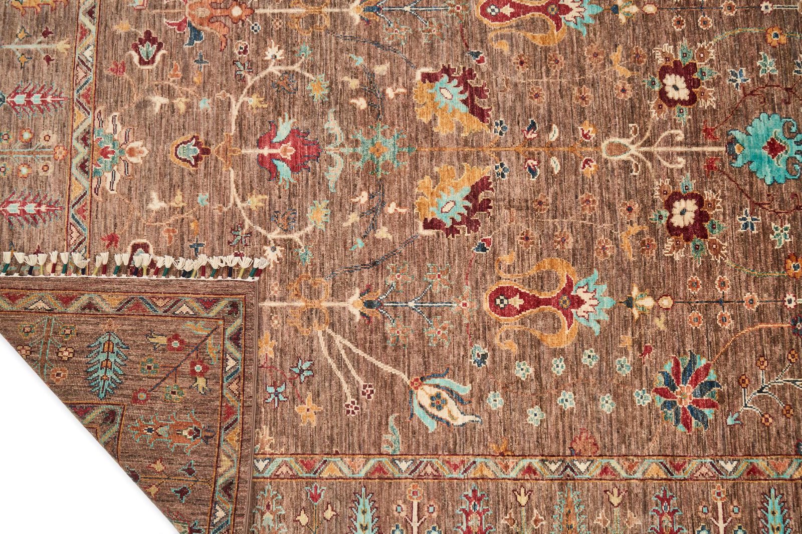 El Dokuma Sultani Kahverengi Yün ÖÇOS1032