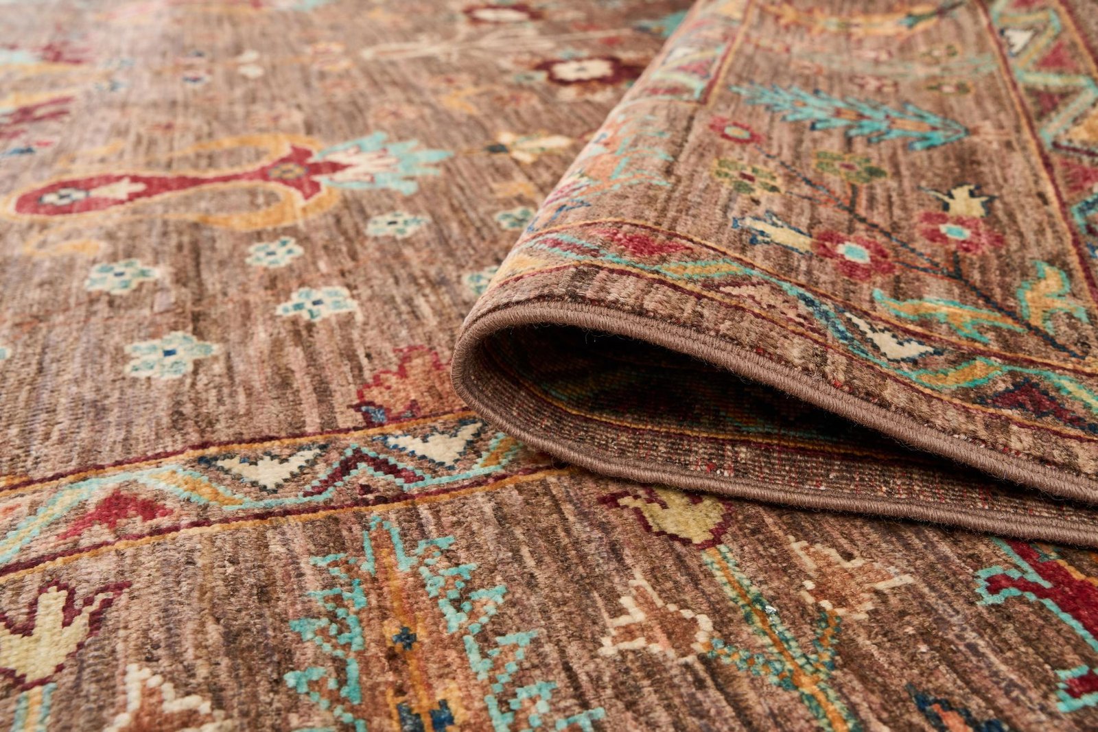 El Dokuma Sultani Kahverengi Yün ÖÇOS1032