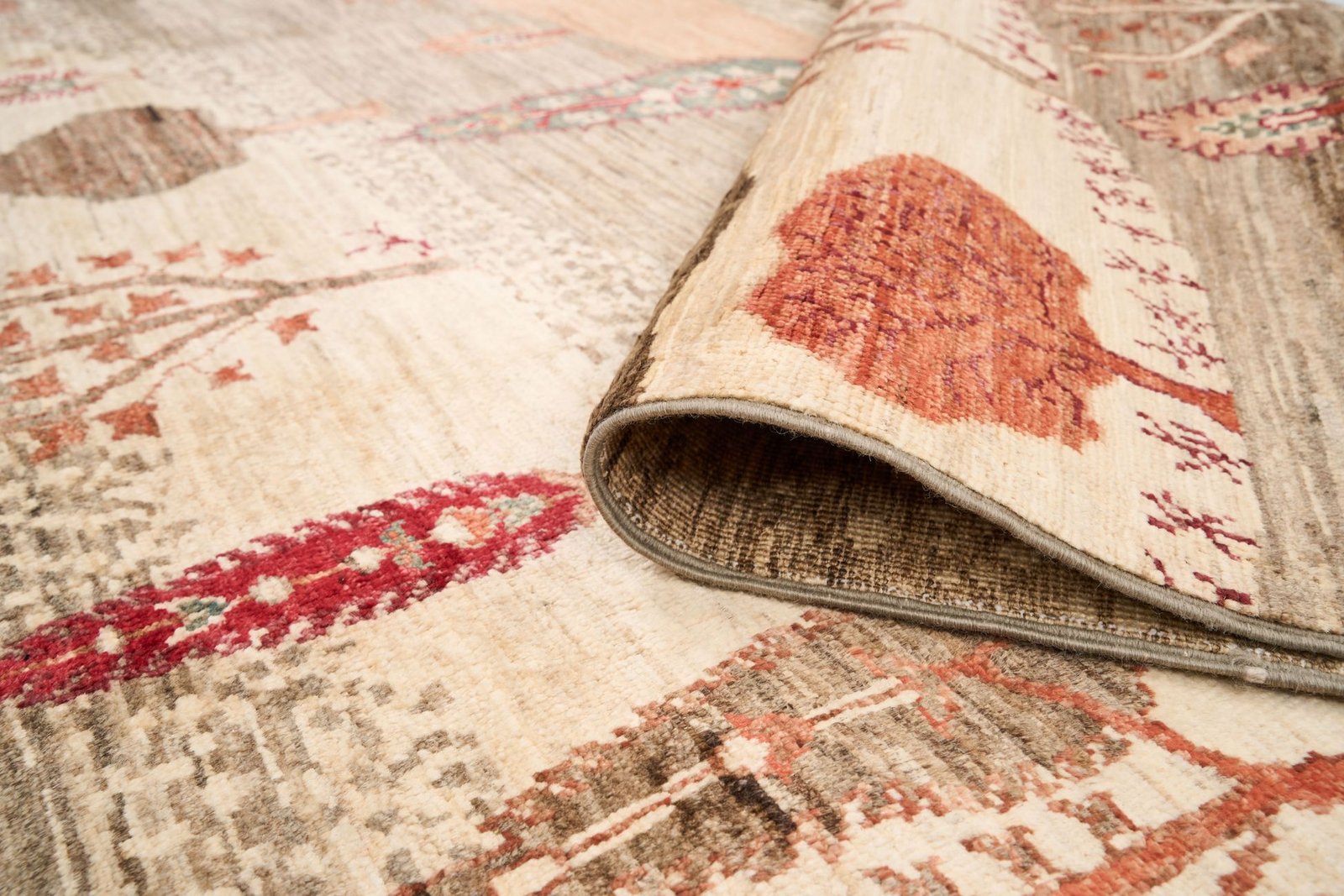 El Dokuma Sultani Kahverengi Yün ÖÇOS1036